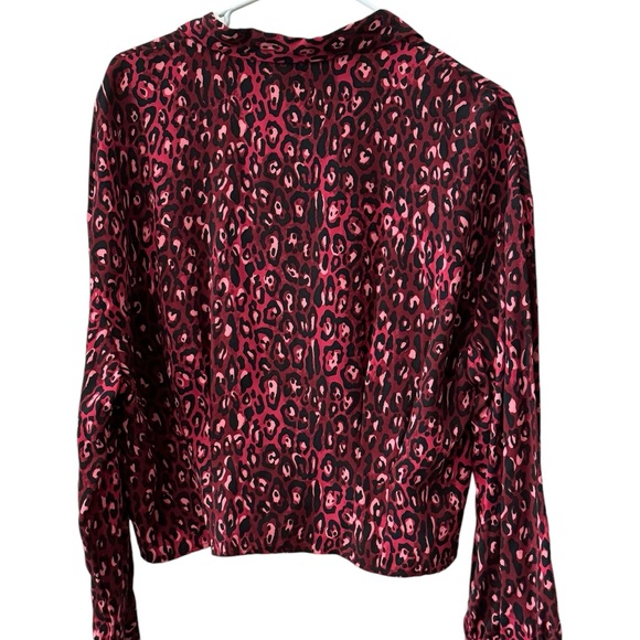 Zara women’s top NWOT animal print size large - Picture 4 of 16